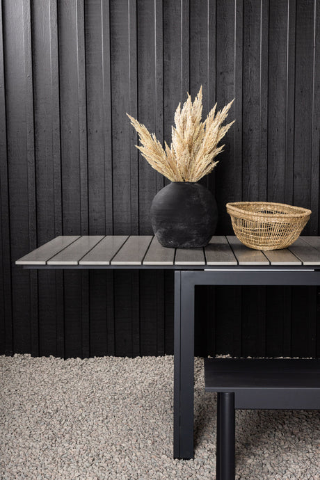 Levels Outdoor - Esstisch rechteckig - schwarz/Aluminum - Outdoor - Esstische (rechteckig) - ALVAHOME