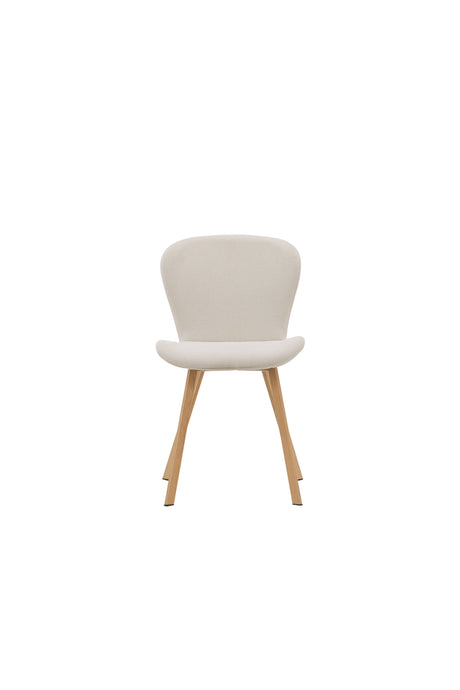 Lilja Esszimmerstuhl - beige/Stahl - Essstühle - ALVAHOME