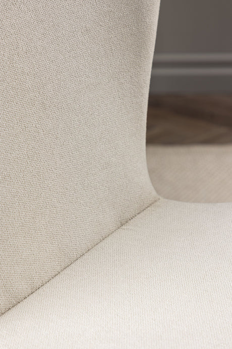 Lilja Esszimmerstuhl - beige/Stahl - Essstühle - ALVAHOME