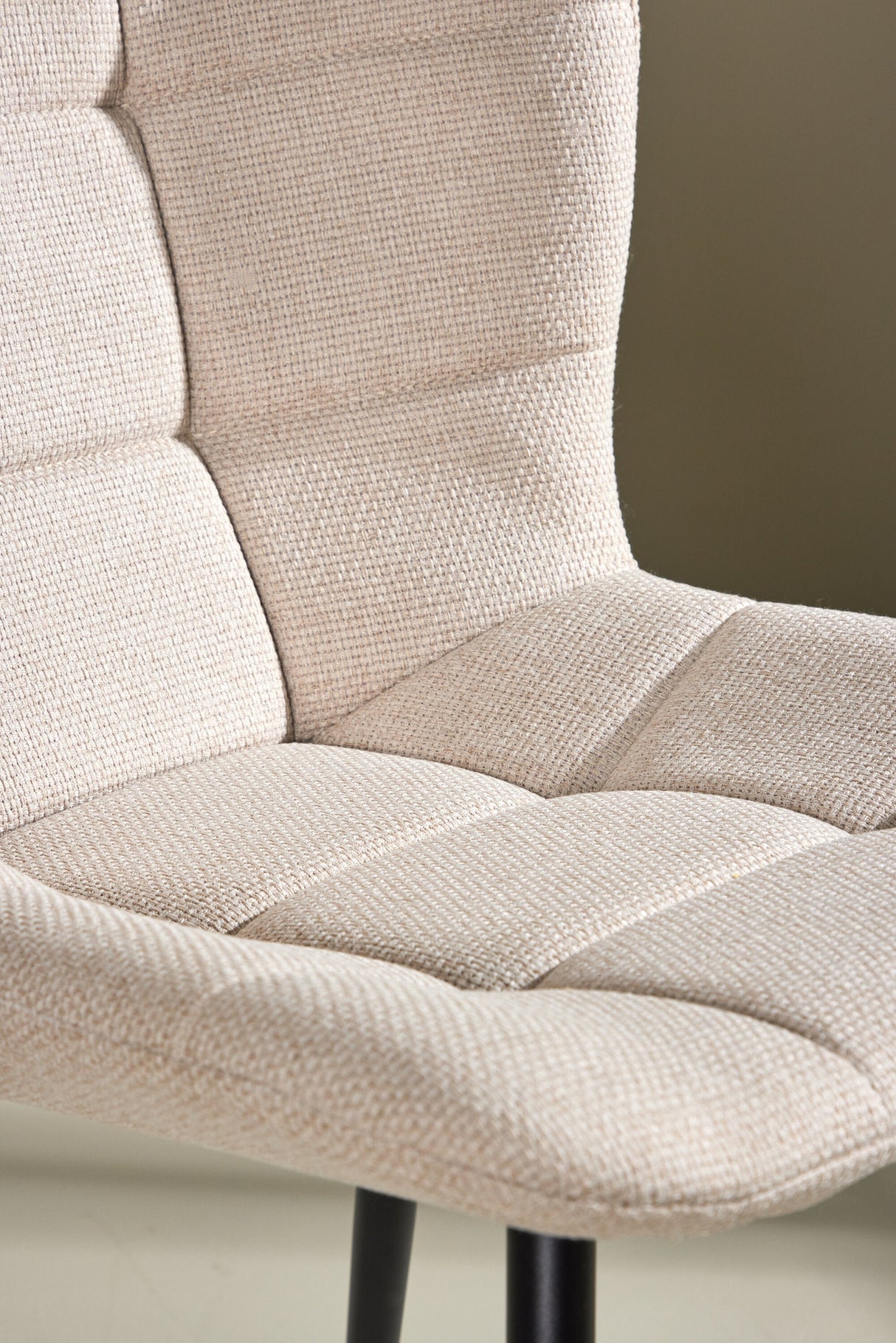 Lily Esszimmerstuhl - beige/Polyester - Essstühle - ALVAHOME