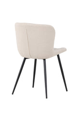 Lily Esszimmerstuhl - beige/Polyester - Essstühle - ALVAHOME