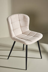 Lily Esszimmerstuhl - beige/Polyester - Essstühle - ALVAHOME
