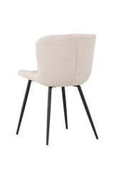 Lily Esszimmerstuhl - beige/Polyester - Essstühle - ALVAHOME