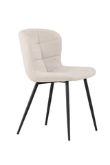 Lily Esszimmerstuhl - beige/Polyester - Essstühle - ALVAHOME