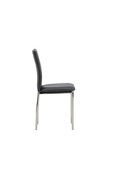 Lily Esszimmerstuhl - schwarz/PU - Essstühle - ALVAHOME