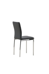 Lily Esszimmerstuhl - schwarz/PU - Essstühle - ALVAHOME