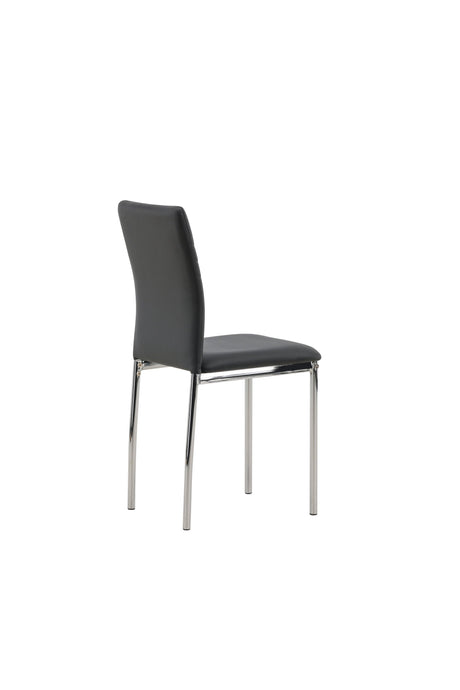 Lily Esszimmerstuhl - schwarz/PU - Essstühle - ALVAHOME