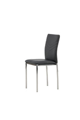 Lily Esszimmerstuhl - schwarz/PU - Essstühle - ALVAHOME