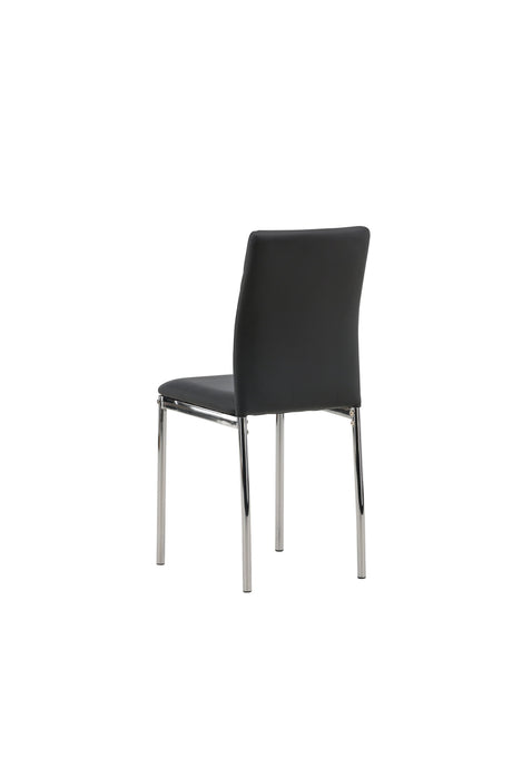 Lily Esszimmerstuhl - schwarz/PU - Essstühle - ALVAHOME