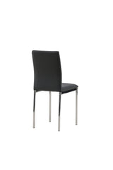 Lily Esszimmerstuhl - schwarz/PU - Essstühle - ALVAHOME