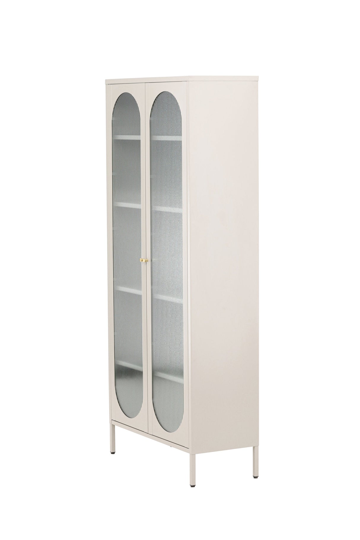 Lima Schrank - beige/Stahl - Schränke - ALVAHOME
