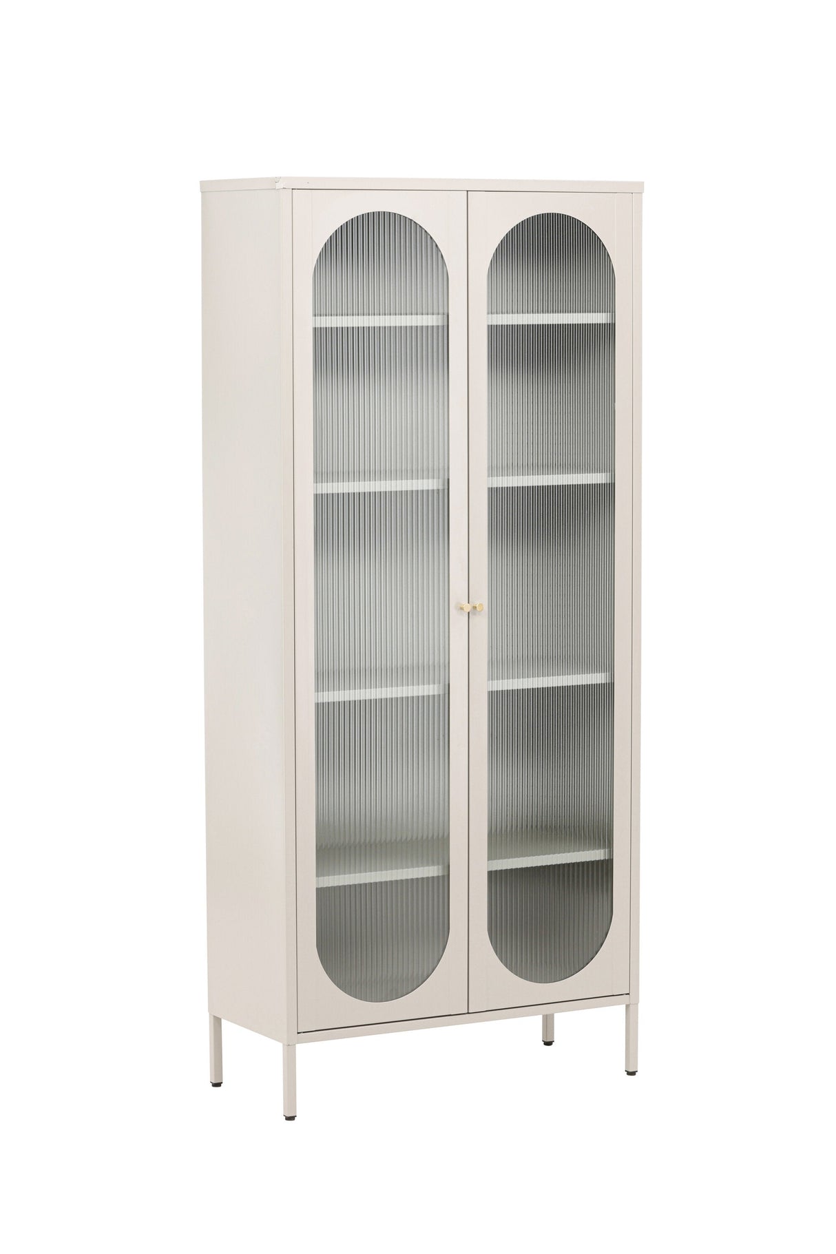 Lima Schrank - beige/Stahl - Schränke - ALVAHOME