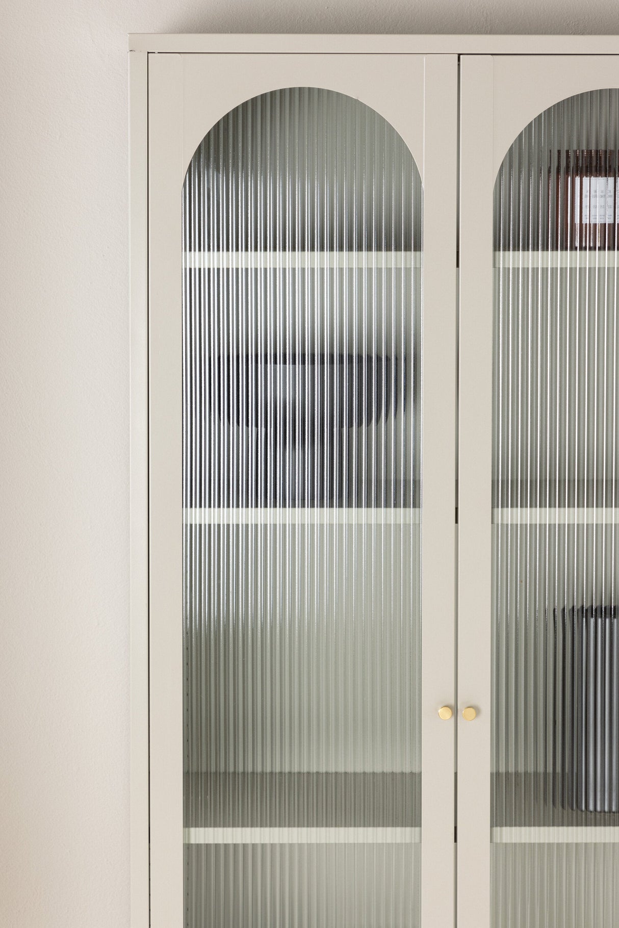 Lima Schrank - beige/Stahl - Schränke - ALVAHOME