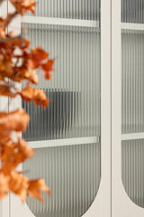 Lima Schrank - beige/Stahl - Schränke - ALVAHOME