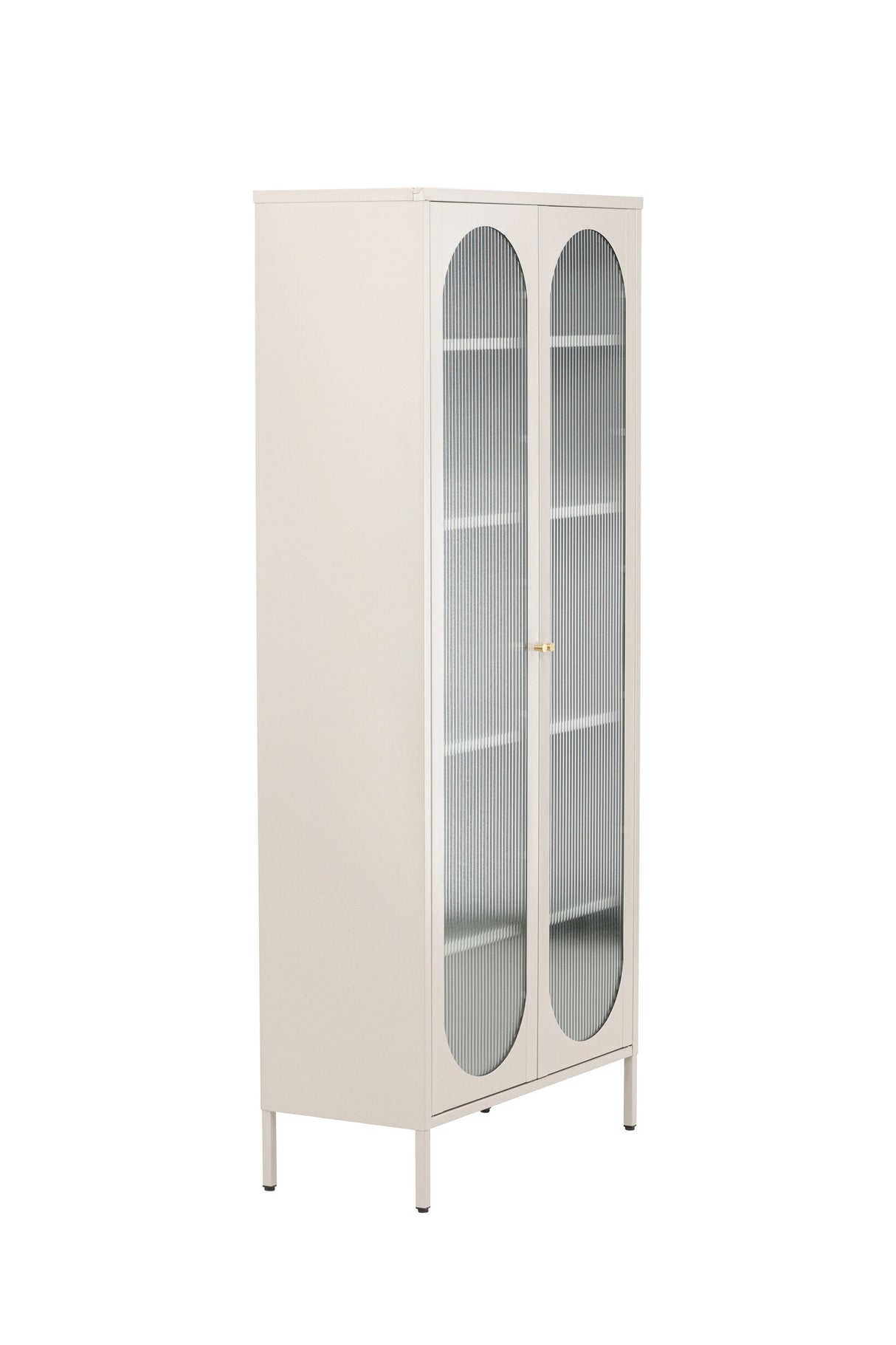 Lima Schrank - beige/Stahl - Schränke - ALVAHOME