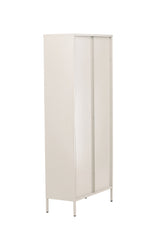 Lima Schrank - beige/Stahl - Schränke - ALVAHOME