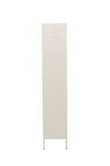 Lima Schrank - beige/Stahl - Schränke - ALVAHOME