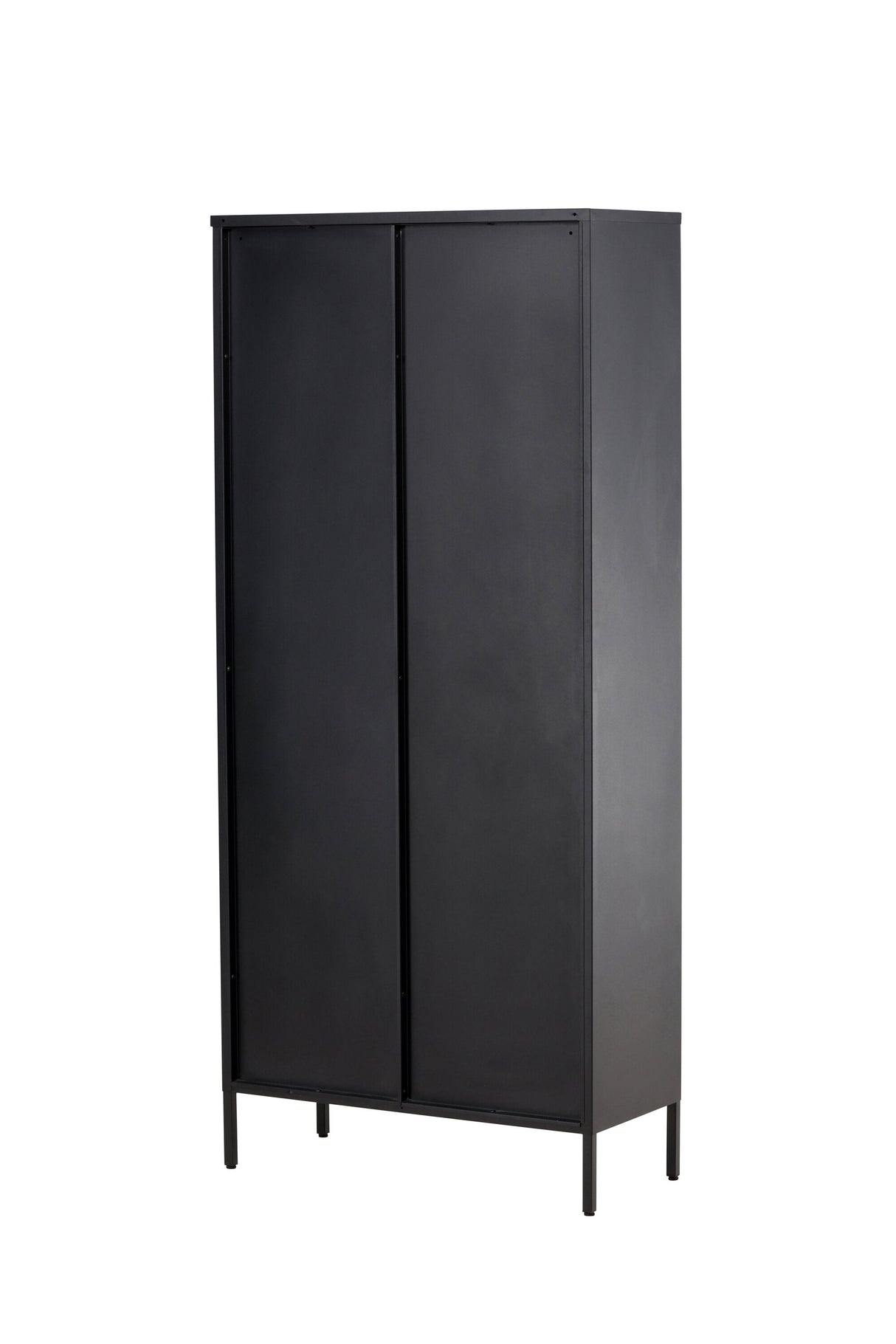 Lima Schrank - schwarz/Stahl - Schränke - ALVAHOME
