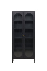 Lima Schrank - schwarz/Stahl - Schränke - ALVAHOME