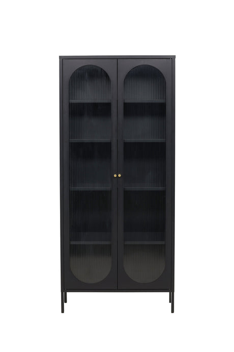 Lima Schrank - schwarz/Stahl - Schränke - ALVAHOME