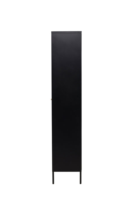 Lima Schrank - schwarz/Stahl - Schränke - ALVAHOME