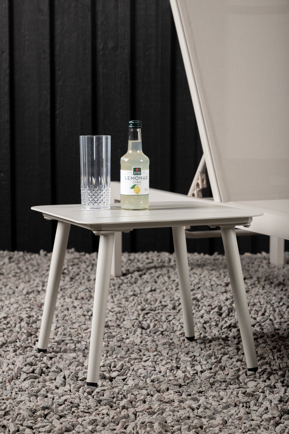 Lina Outdoor - Beistelltisch - beige/Aluminum - Outdoor - Beistelltische - ALVAHOME