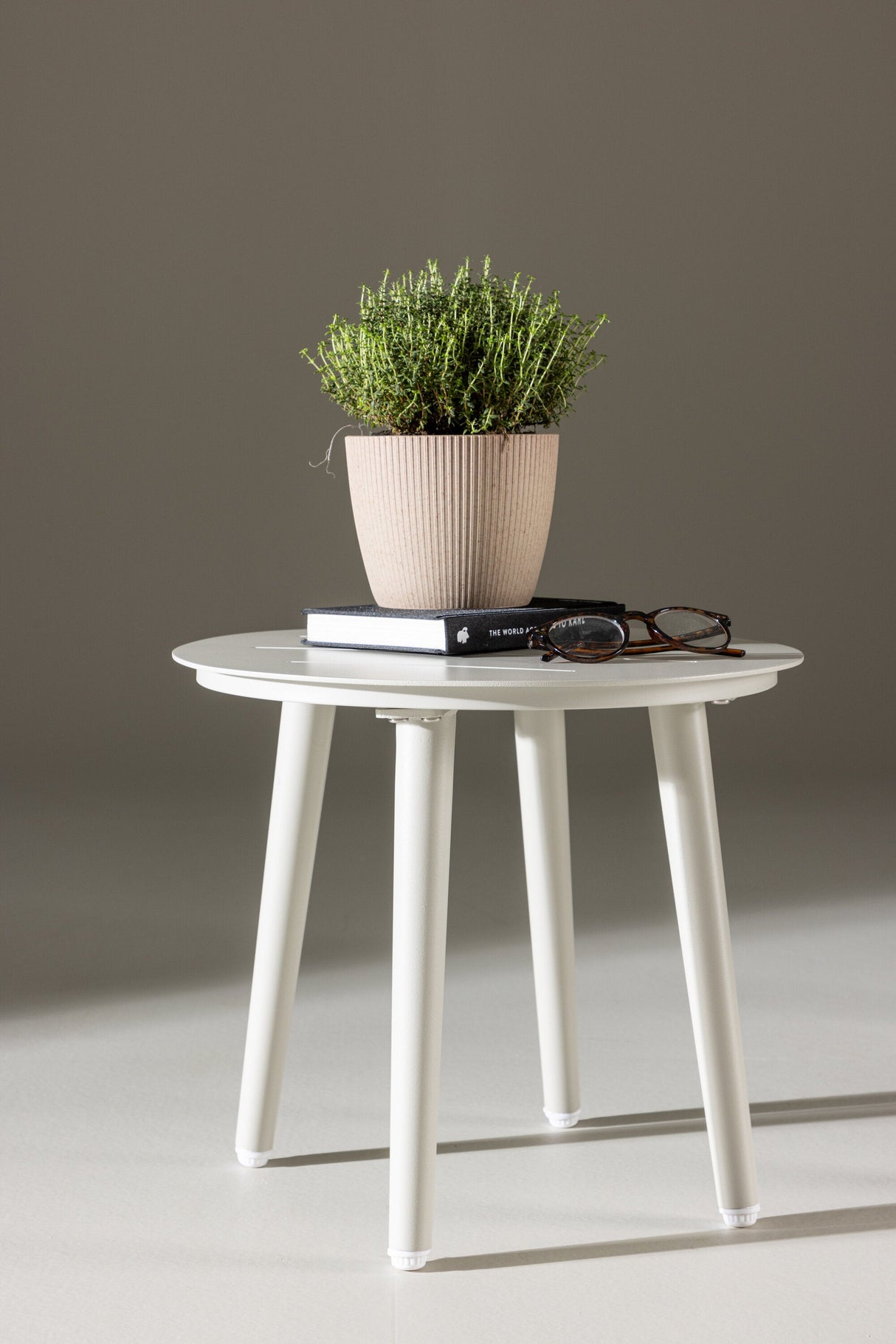 Lina Outdoor - Beistelltisch - beige/Aluminum - Outdoor - Beistelltische - ALVAHOME