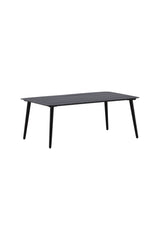Lina Outdoor - Couchtisch - schwarz/Aluminum - Outdoor - Couchtische - ALVAHOME