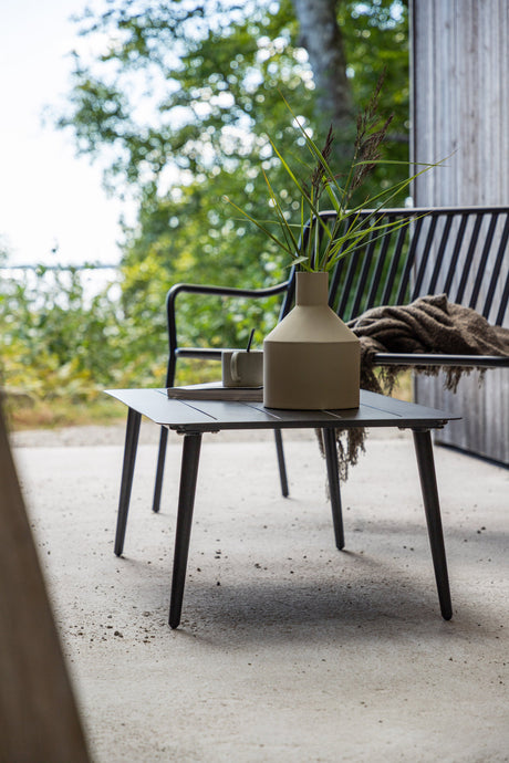 Lina Outdoor - Couchtisch - schwarz/Aluminum - Outdoor - Couchtische - ALVAHOME