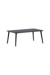 Lina Outdoor - Couchtisch - schwarz/Aluminum - Outdoor - Couchtische - ALVAHOME