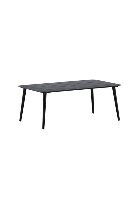 Lina Outdoor - Couchtisch - schwarz/Aluminum - Outdoor - Couchtische - ALVAHOME