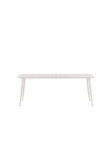 Lina Outdoor - Esstisch rechteckig - beige/Aluminum - Outdoor - Esstische (rechteckig) - ALVAHOME