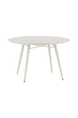Lina Outdoor - Esstisch rund - beige/Aluminum - Outdoor - Esstische (rund) - ALVAHOME