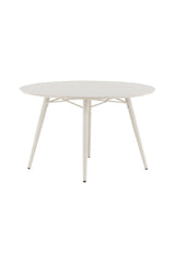 Lina Outdoor - Esstisch rund - beige/Aluminum - Outdoor - Esstische (rund) - ALVAHOME