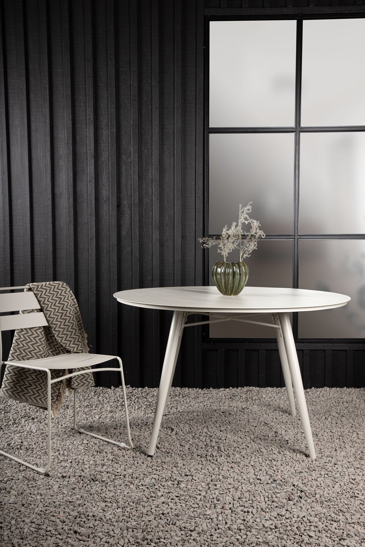 Lina Outdoor - Esstisch rund - beige/Aluminum - Outdoor - Esstische (rund) - ALVAHOME