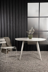 Lina Outdoor - Esstisch rund - beige/Aluminum - Outdoor - Esstische (rund) - ALVAHOME