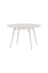 Lina Outdoor - Esstisch rund - beige/Aluminum - Outdoor - Esstische (rund) - ALVAHOME