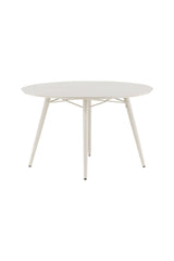 Lina Outdoor - Esstisch rund - beige/Aluminum - Outdoor - Esstische (rund) - ALVAHOME