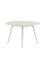 Lina Outdoor - Esstisch rund - beige/Aluminum - Outdoor - Esstische (rund) - ALVAHOME