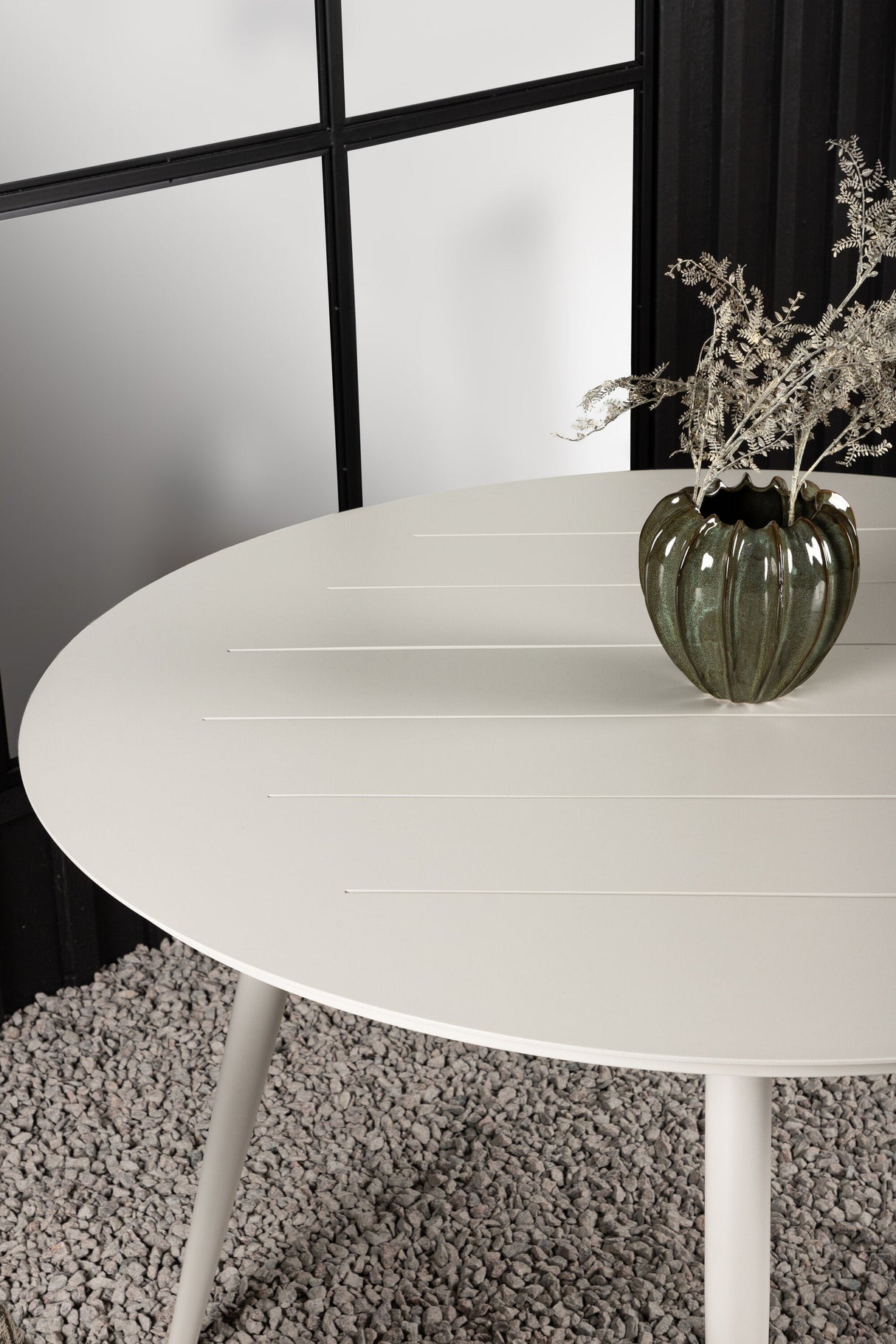 Lina Outdoor - Esstisch rund - beige/Aluminum - Outdoor - Esstische (rund) - ALVAHOME