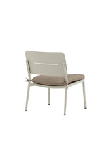 Lina Outdoor Lounge - Stuhl - beige/Aluminum - Accent Chair - ALVAHOME