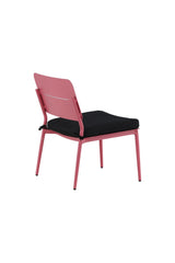 Lina Outdoor Lounge - Stuhl - pink/Stahl - Accent Chair - ALVAHOME