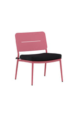 Lina Outdoor Lounge - Stuhl - pink/Stahl - Accent Chair - ALVAHOME