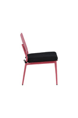 Lina Outdoor Lounge - Stuhl - pink/Stahl - Accent Chair - ALVAHOME