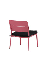 Lina Outdoor Lounge - Stuhl - pink/Stahl - Accent Chair - ALVAHOME