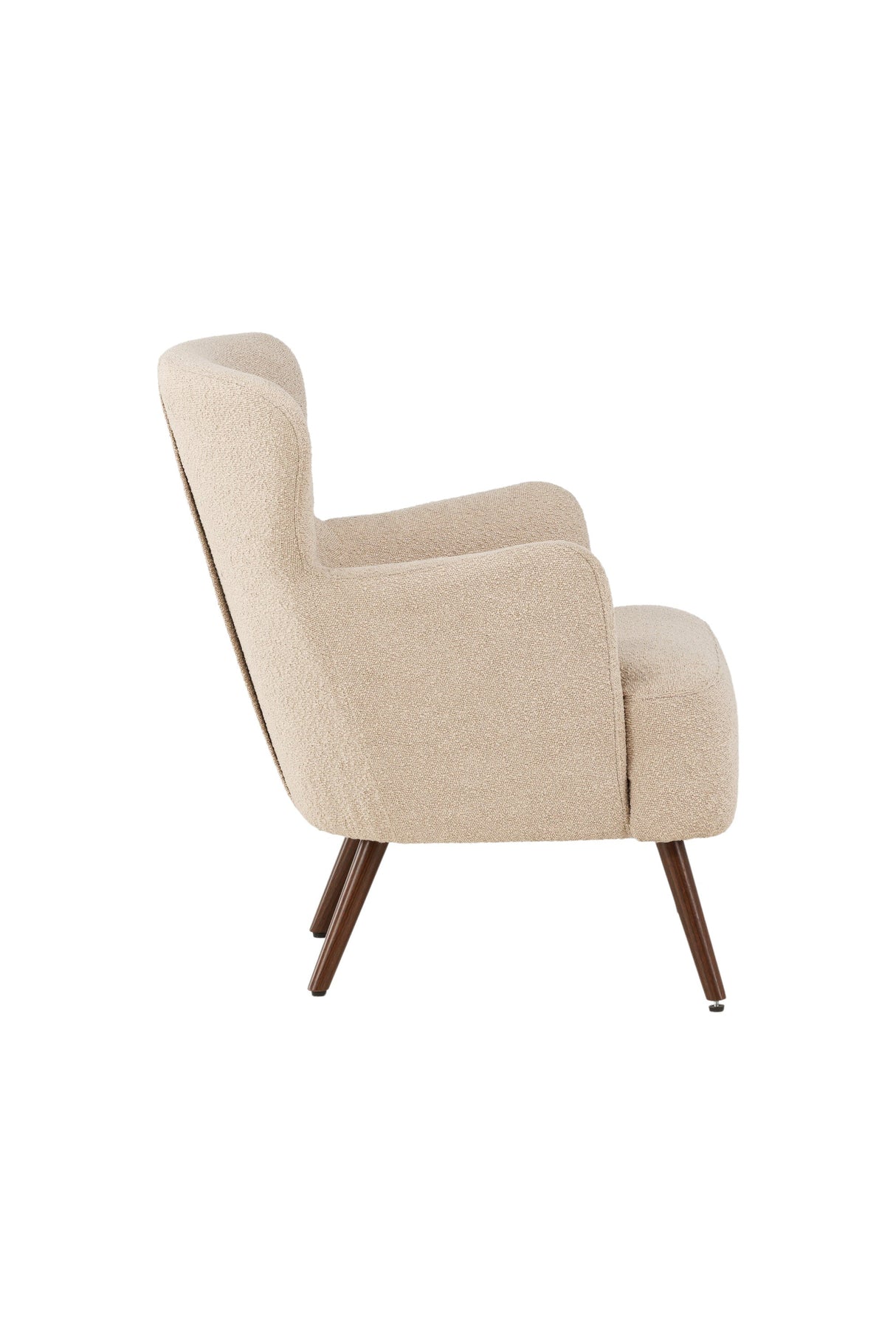Lincoln Lounge - Stuhl - beige/Bouclé - Lounge - Stühle - ALVAHOME