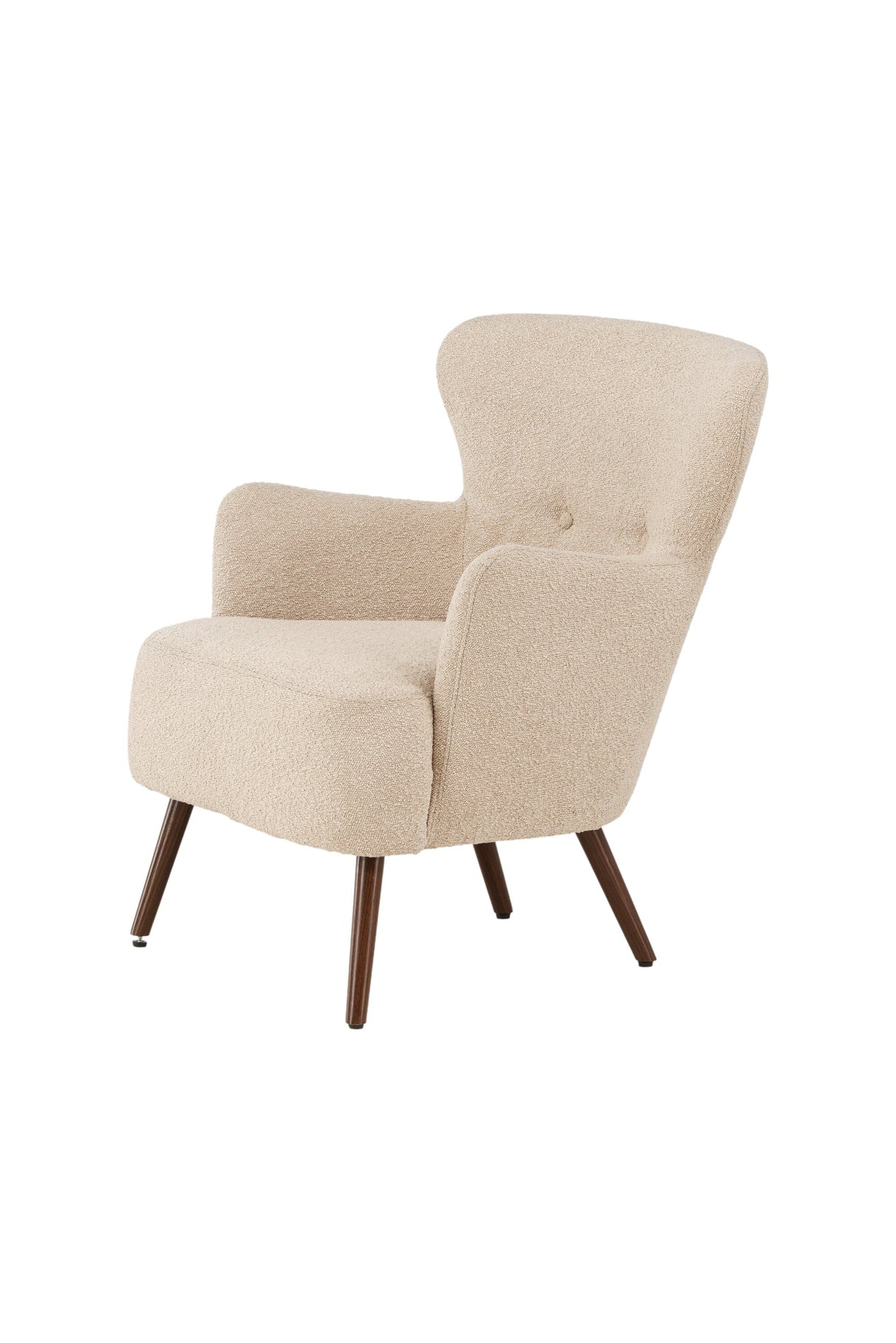 Lincoln Lounge - Stuhl - beige/Bouclé - Lounge - Stühle - ALVAHOME