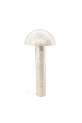 Lindön Stehlampe - hellgrau/Capiz - Stehlampen - ALVAHOME