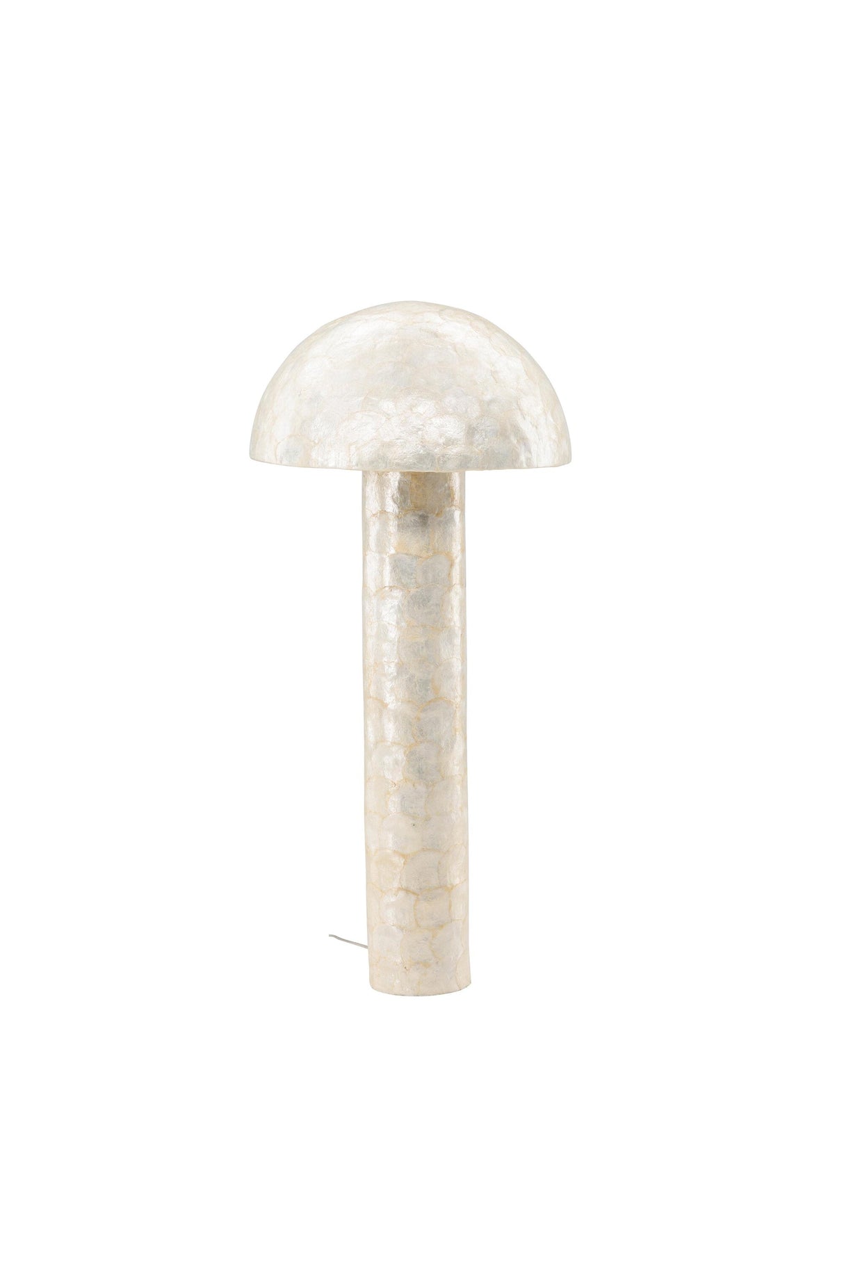 Lindön Stehlampe - hellgrau/Capiz - Stehlampen - ALVAHOME