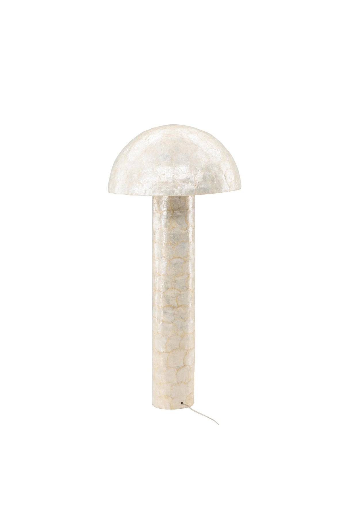 Lindön Stehlampe - hellgrau/Capiz - Stehlampen - ALVAHOME